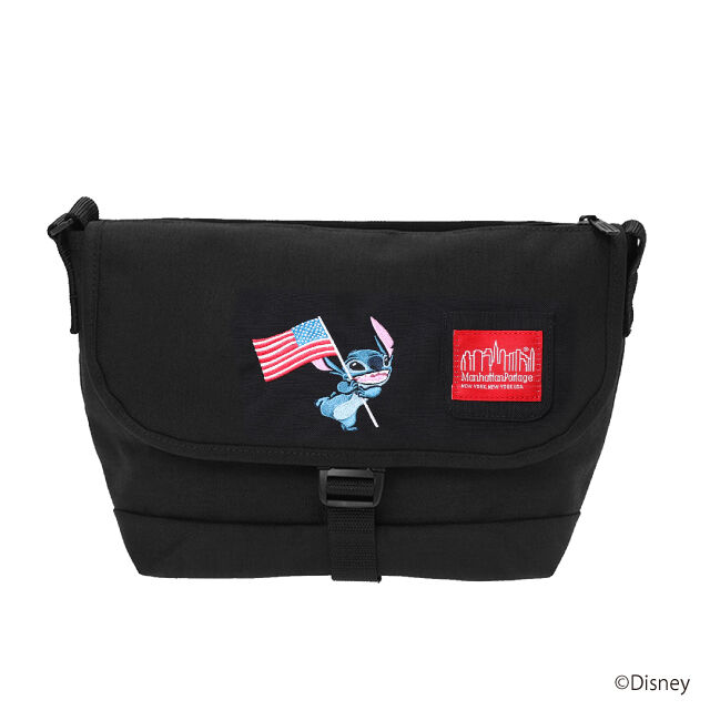 Manhattan Portage「NYLON MESSENGER BAG JR (SM) FZP 500D CORDURA/STITCH」|ショルダー・メッセンジャー|