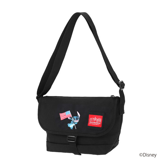 Manhattan Portage「NYLON MESSENGER BAG JR (SM) FZP 500D CORDURA/STITCH」|ショルダー・メッセンジャー|