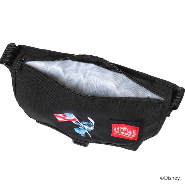 Manhattan Portage「NYLON MESSENGER BAG JR (SM) FZP 500D CORDURA/STITCH」|ショルダー・メッセンジャー|