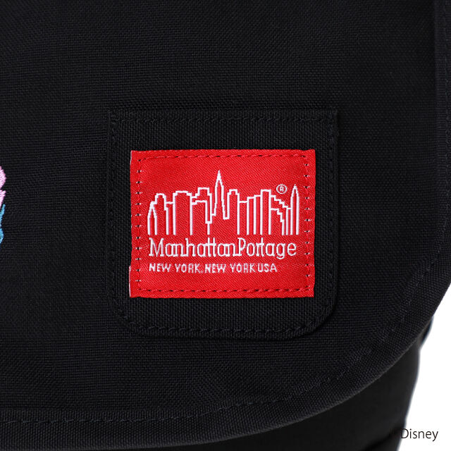 Manhattan Portage「NYLON MESSENGER BAG JR (SM) FZP 500D CORDURA/STITCH」|ショルダー・メッセンジャー|