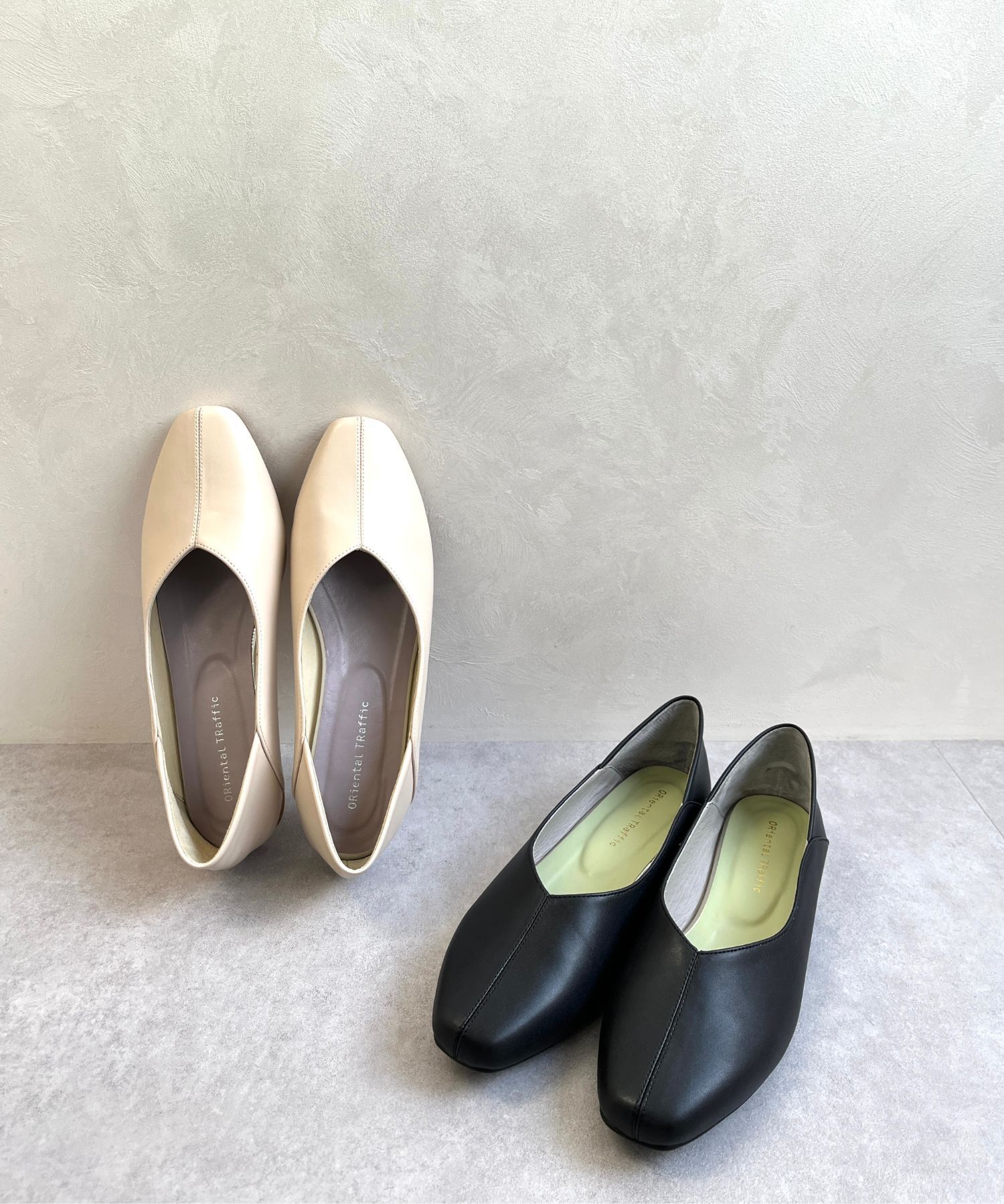 ORiental TRaffic「センターシームバブーシュ/41107」|パンプス|