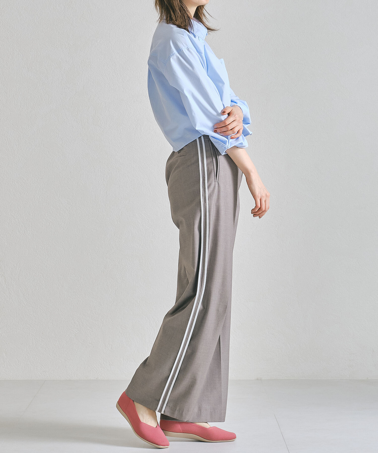 ORiental TRaffic「【洗濯OK】 ニットパンプス /R-3215 軽量 フラット ニット 通気性 柔らかい」|パンプス|