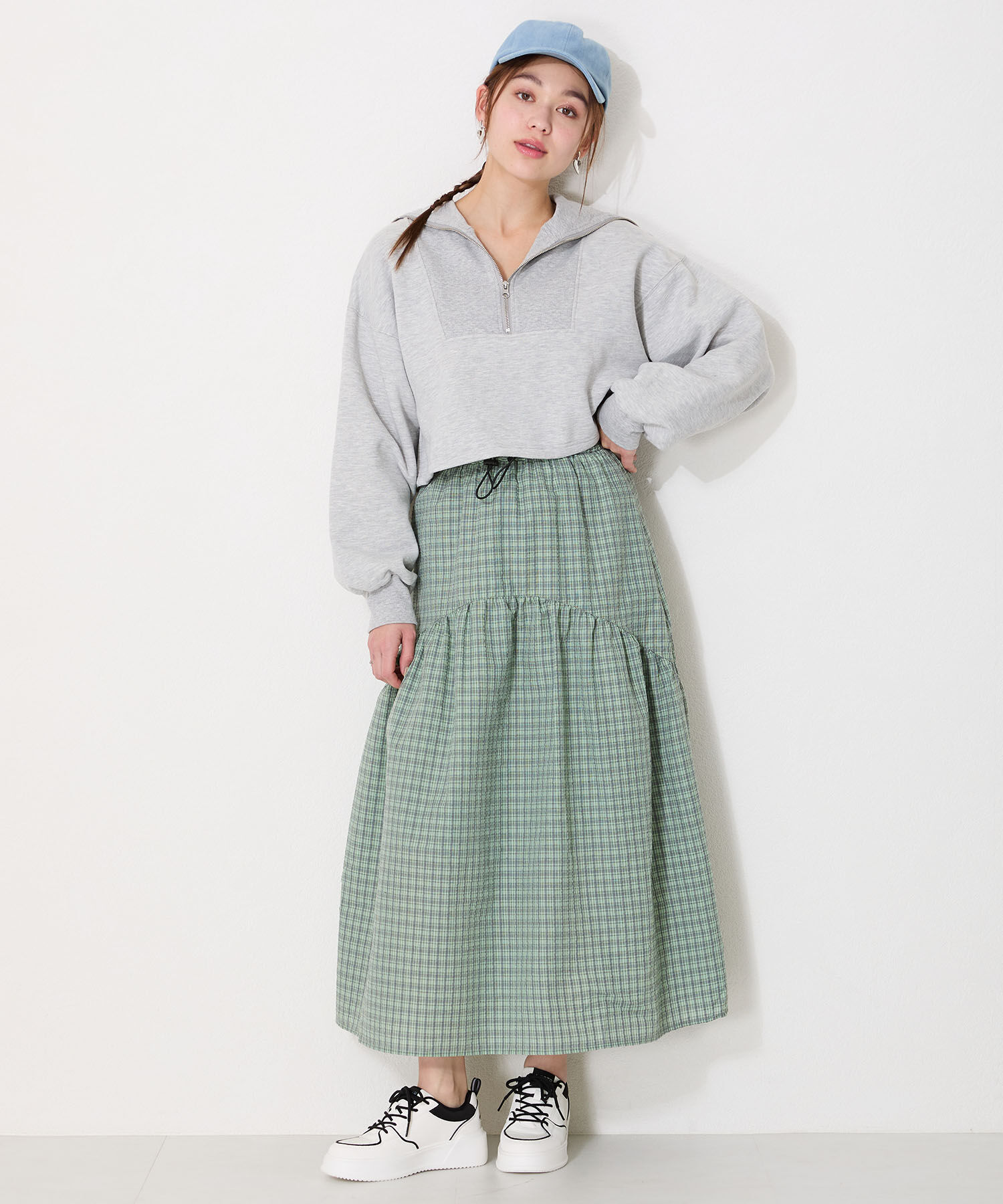 ORiental TRaffic「【新色追加】バイカラー ボリュームソール スニーカー /OT3750 厚底  クッション 軽量」|スニーカー|