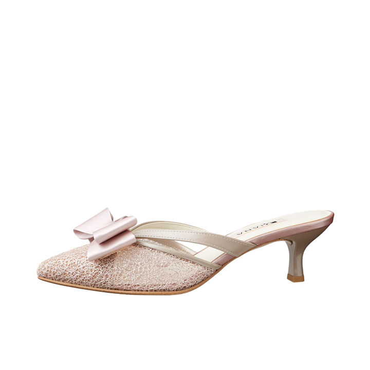 ダイアナ「トゥクローズミュール　EM35255」|サンダル|ピンク