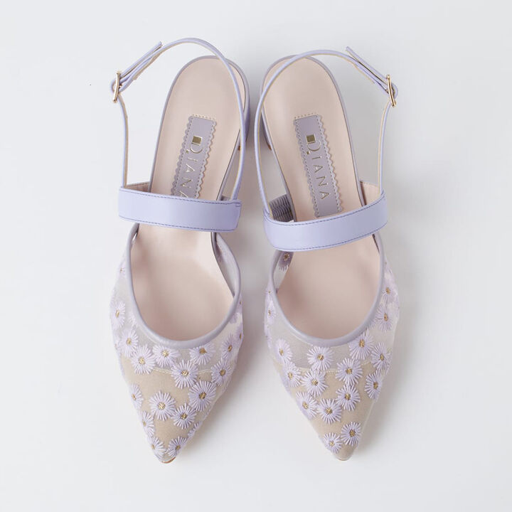 ダイアナ「≪ブーケコレクション≫　オープンパンプス　TS34183」|サンダル|