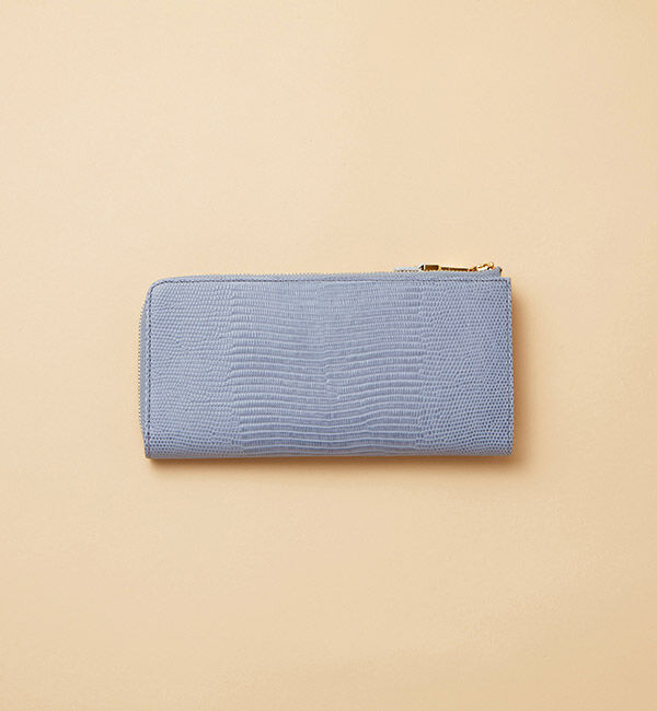 TOPKAPI 「イタリアンレザー・リザード型押し・Lファスナー長財布マチ付き LUCIA[ルチア]」|財布|