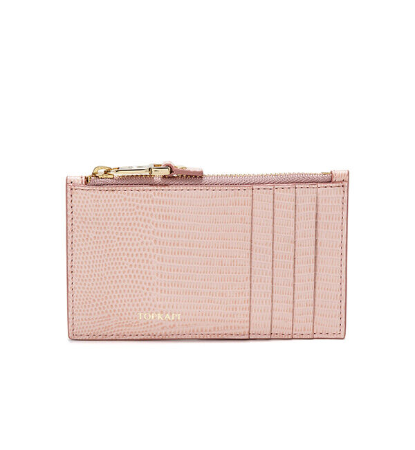 TOPKAPI 「イタリアンレザー リザード型押し フラグメントケース LUCIA ルチア」|名刺入れ・カードケース|