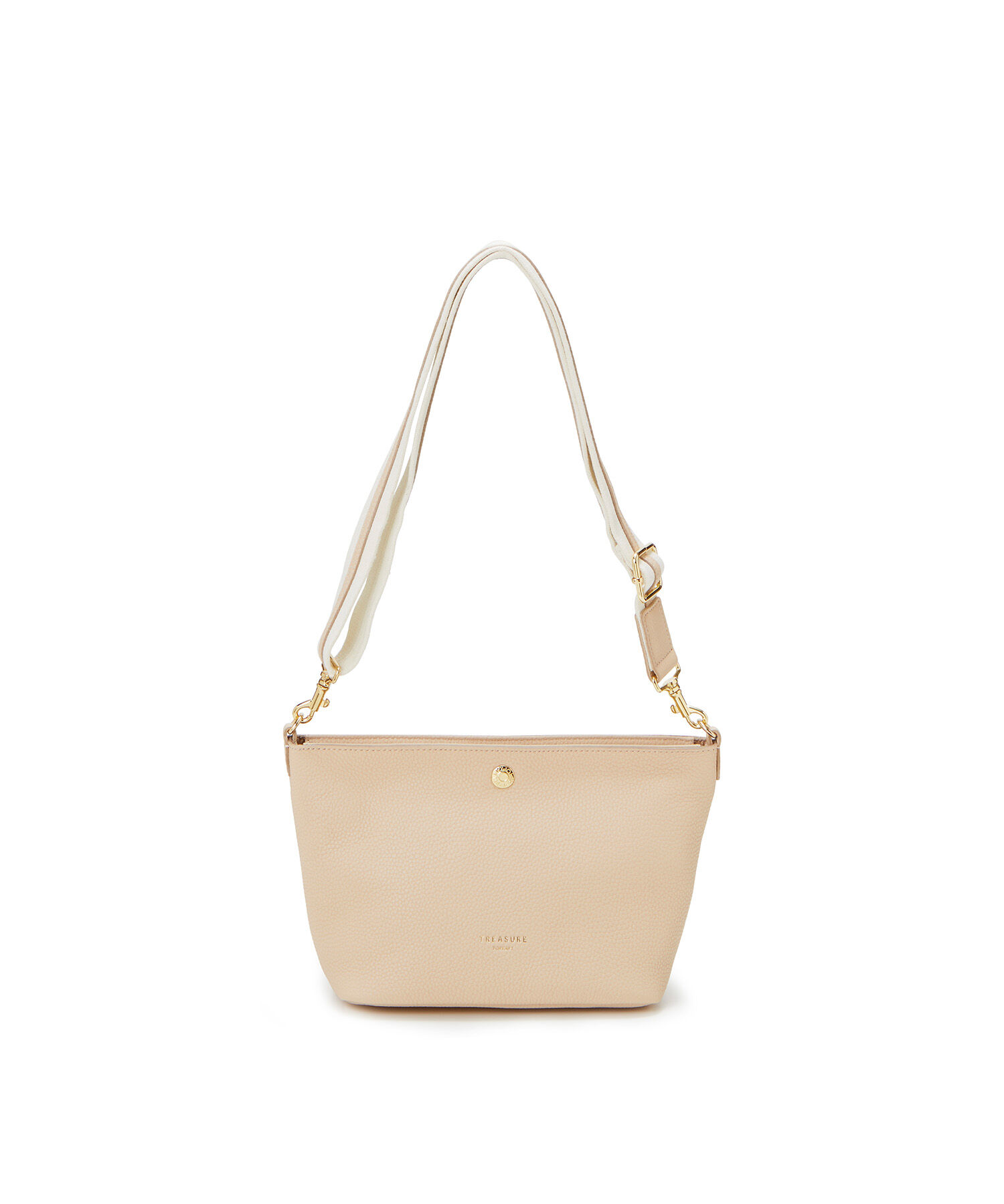 TOPKAPI TREASURE「【TREASURE TOPKAPI】 ソフトシュリンク テープ コンビ レザー ミニショルダーバッグ」|ショルダー・メッセンジャー|