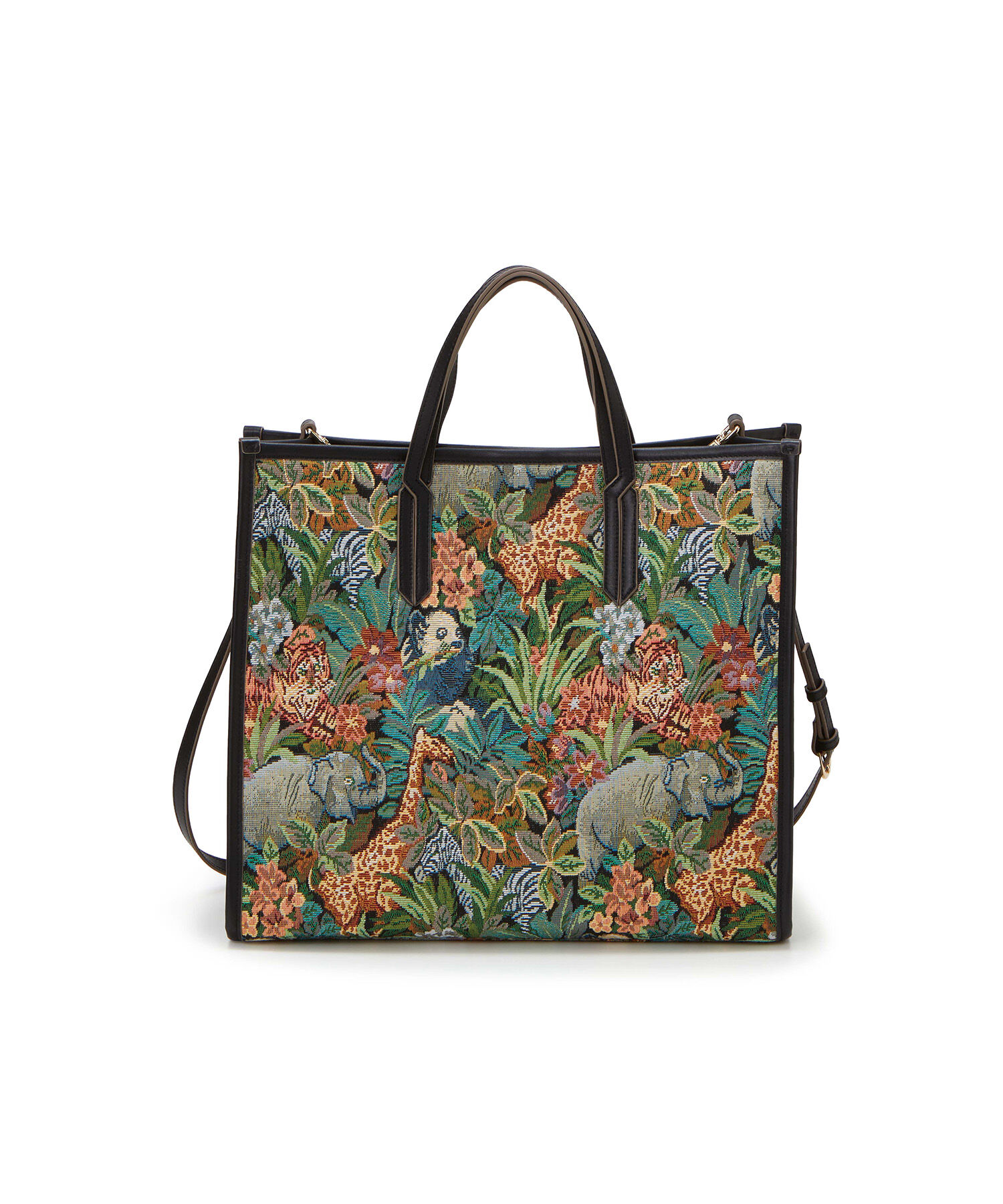 TOPKAPI TREASURE「【TREASURE TOPKAPI】ジャガード アニマル モチーフ トート バッグ」|トートバッグ|