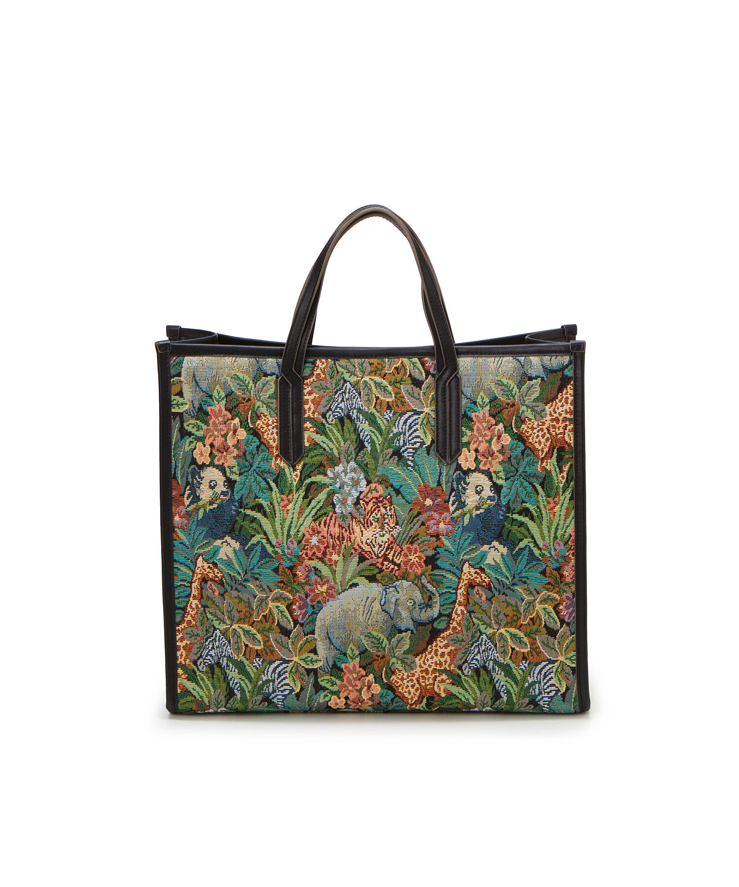 TOPKAPI TREASURE「【TREASURE TOPKAPI】ジャガード アニマル モチーフ トート バッグ」|トートバッグ|