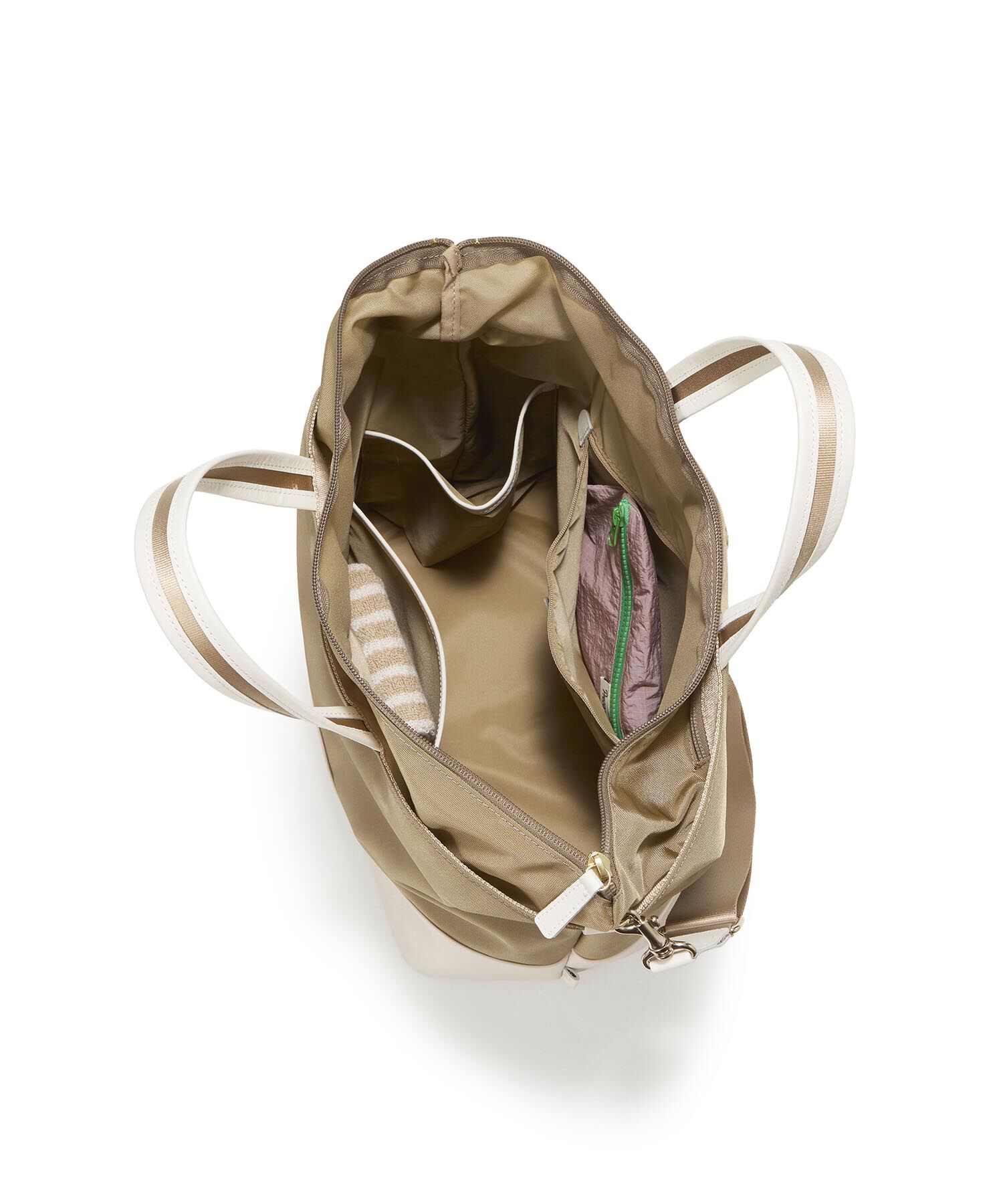 TOPKAPI BREATH「【Breath TOPKAPI】RIPPLE リプル エコナイロン コンビ ショルダー付 トートバッグ」|トートバッグ|