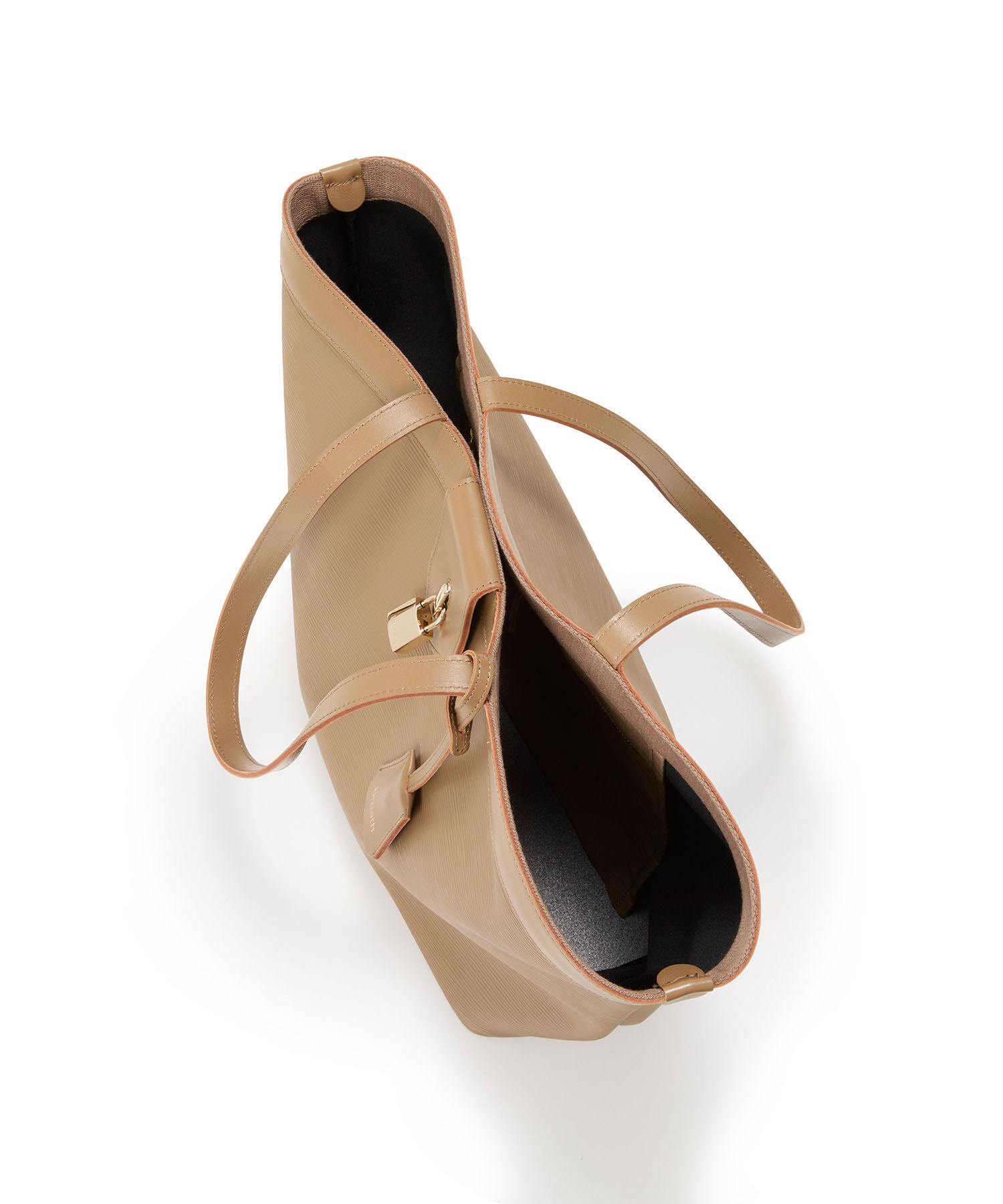 TOPKAPI BREATH「【Breath TOPKAPI】RIPPLE LOCK  リプルロック レザーコンビ トート バッグ」|トートバッグ|