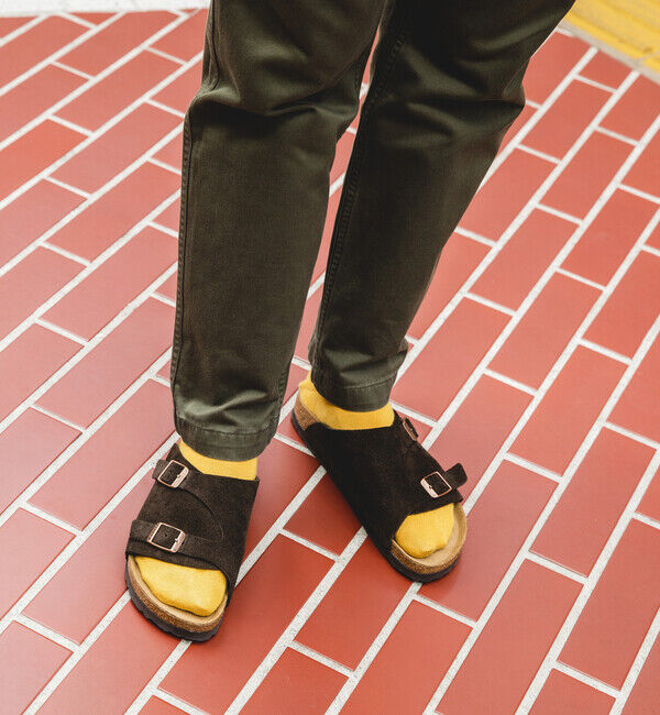 BIRKENSTOCK「【ビルケンシュトック】チューリッヒ ソフトフットベッド/モカ/サンダル メンズ レディース」|サンダル|モカ