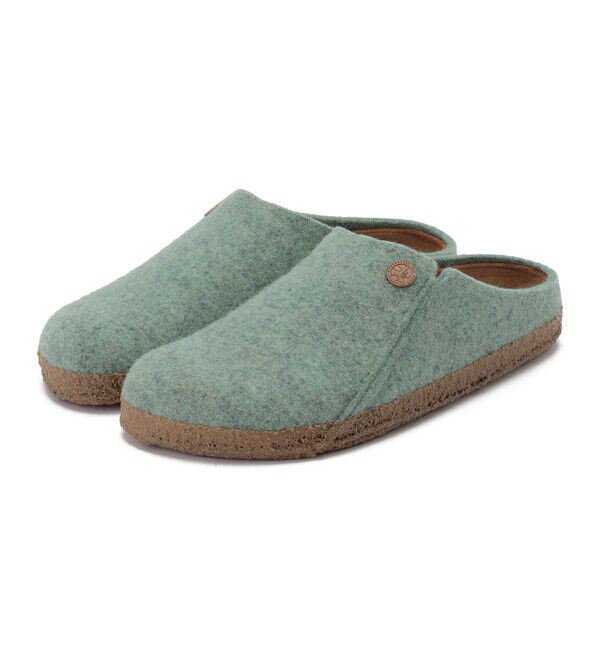 BIRKENSTOCK「【ビルケンシュトック】ツェルマット/ベリル ウールフェルト/ルームシューズ レディース」|サンダル|ライトブルー