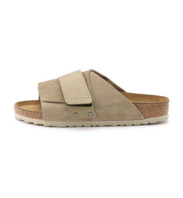 BIRKENSTOCK「【ビルケンシュトック】キョウト/トープ スエードレザー ヌバックレザー/サンダル メンズ」|サンダル|