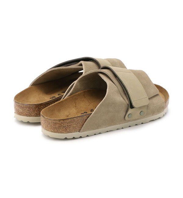 BIRKENSTOCK「【ビルケンシュトック】キョウト/トープ スエードレザー ヌバックレザー/サンダル メンズ」|サンダル|