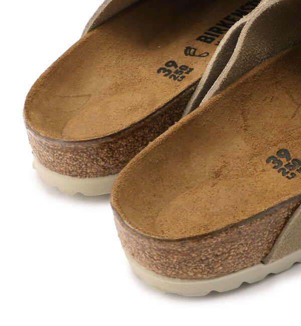 BIRKENSTOCK「【ビルケンシュトック】キョウト/トープ スエードレザー ヌバックレザー/サンダル メンズ」|サンダル|