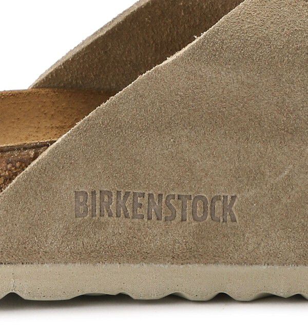 BIRKENSTOCK「【ビルケンシュトック】キョウト/トープ スエードレザー ヌバックレザー/サンダル メンズ」|サンダル|