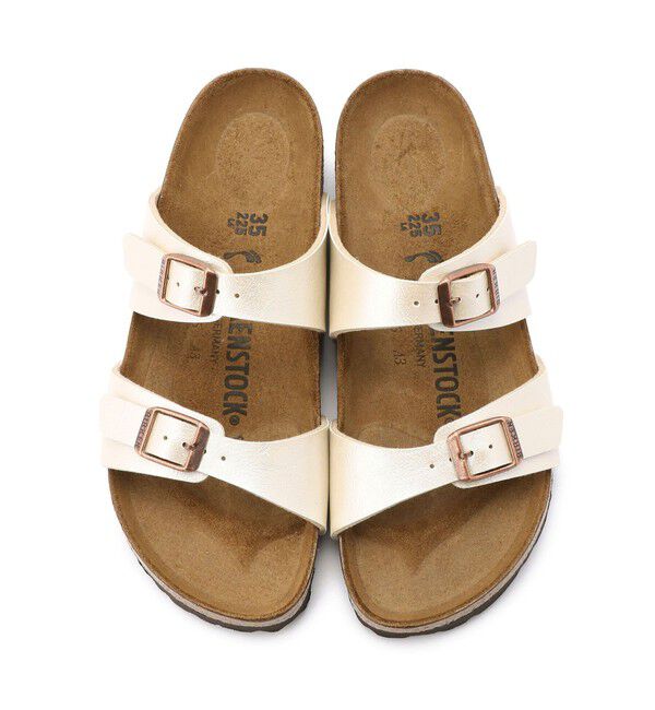 BIRKENSTOCK「【ビルケンシュトック】シドニー/グレイスフルパールホワイト ビルコフロー/サンダル レディース」|サンダル|