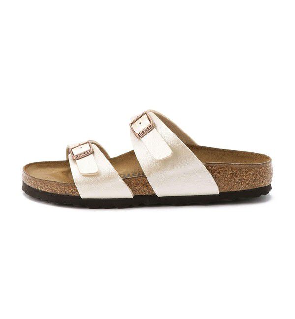 BIRKENSTOCK「【ビルケンシュトック】シドニー/グレイスフルパールホワイト ビルコフロー/サンダル レディース」|サンダル|