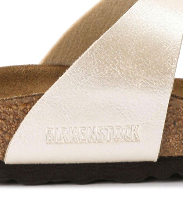 BIRKENSTOCK「【ビルケンシュトック】シドニー/グレイスフルパールホワイト ビルコフロー/サンダル レディース」|サンダル|