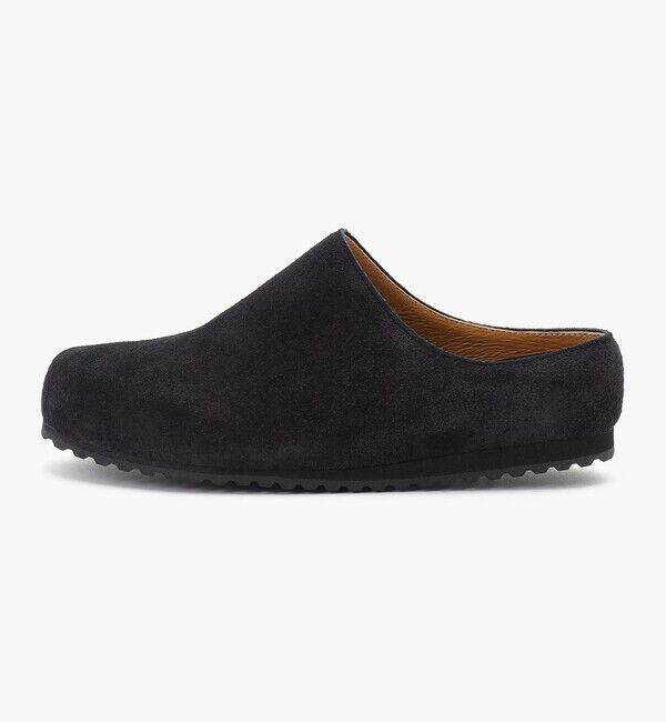 BENEXY「【ベネクシー】270 スリム/ブラック ベロアレザー/クロッグ メンズ レディース」|サンダル|