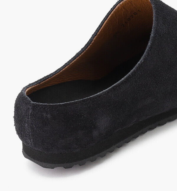 BENEXY「【ベネクシー】270 スリム/ブラック ベロアレザー/クロッグ メンズ レディース」|サンダル|