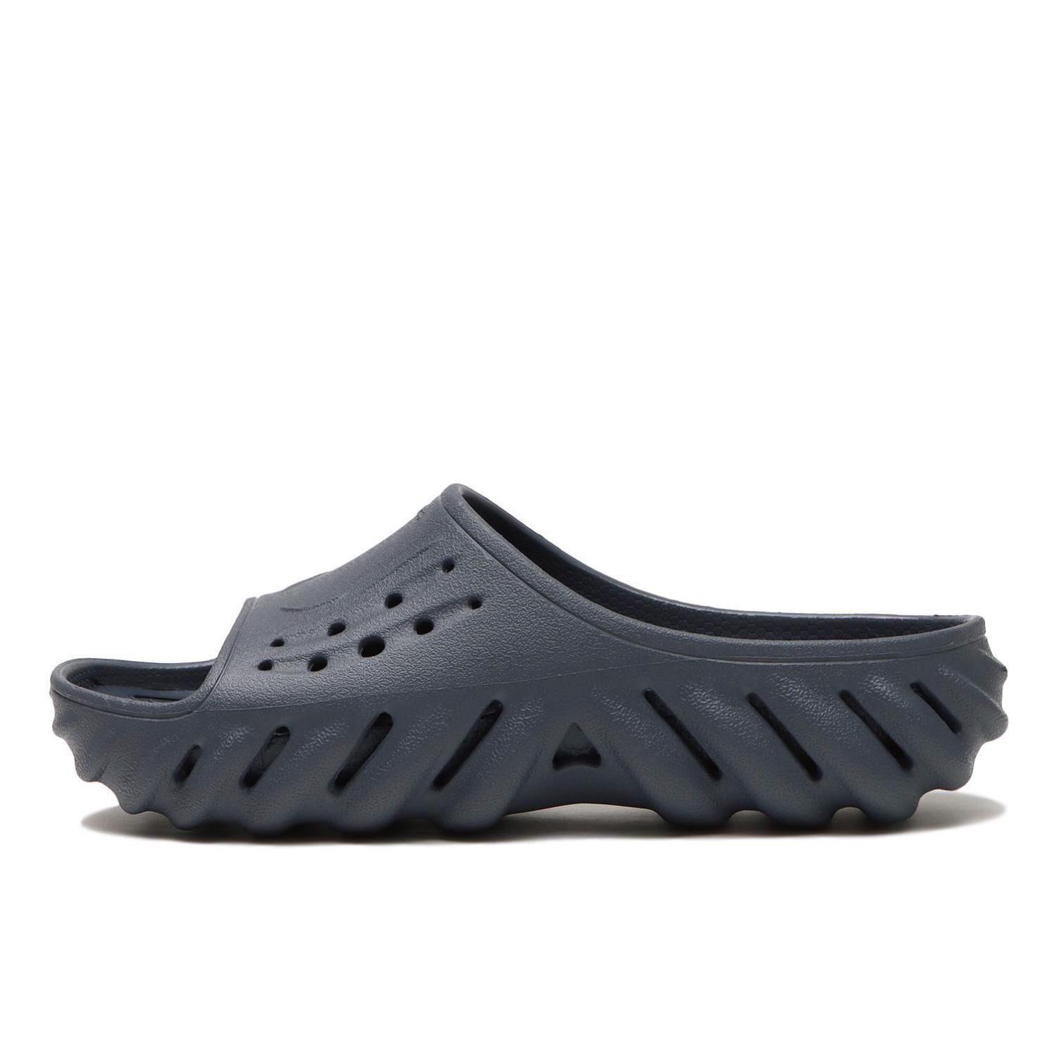 crocs「【crocs】ECHO SLIDE」|サンダル|ブルー