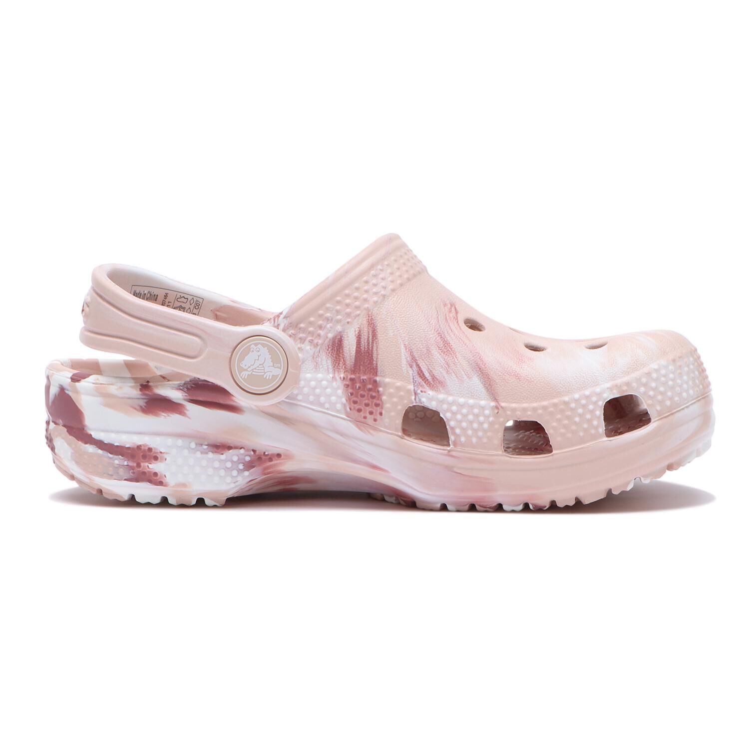 crocs「【crocs】18-21 CLASSIC MARBLED CLOG K」|サンダル|