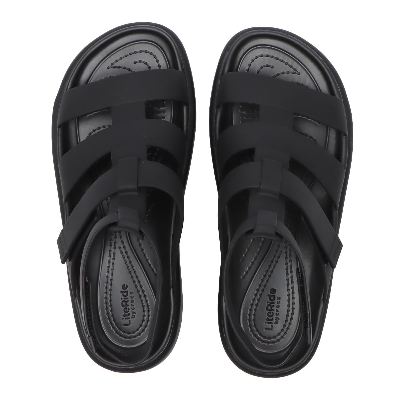 crocs「【crocs】BROOKLYN LUXE GLADIATOR」|サンダル|