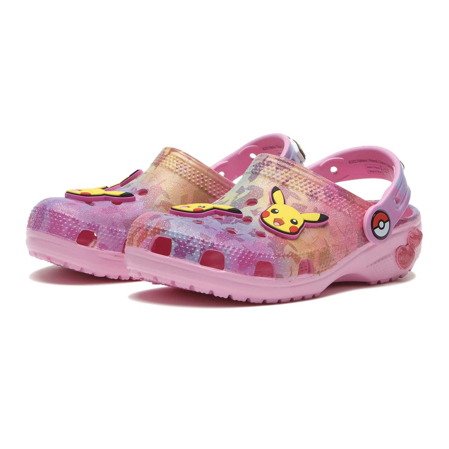 crocs「【crocs】18-21 PIKACHU PINK CLS CLG K」|サンダル|