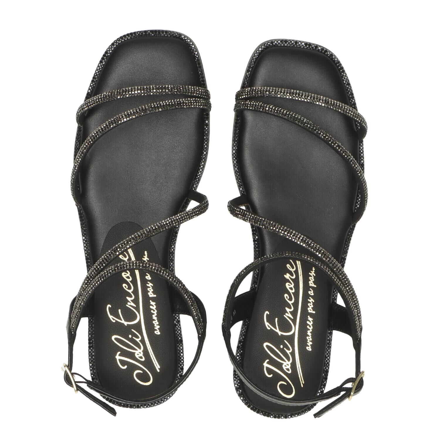 JOLI ENCORE「【JOLI ENCORE(FR)】BIJOU STRAP SANDALS」|サンダル|