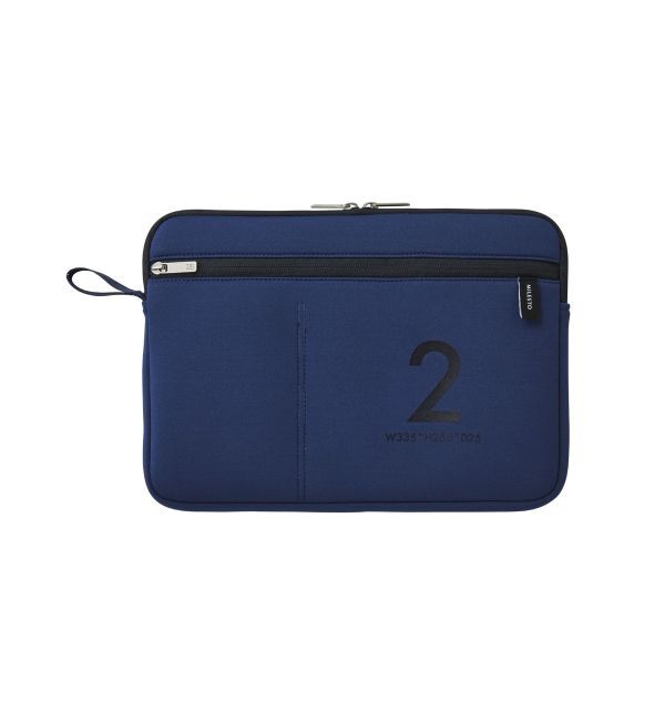 MILESTO「MILESTO UTILITY パソコンケース」|ポーチ|ネイビー