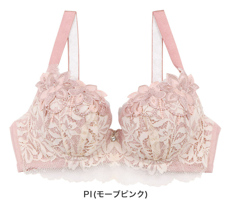 intesucre「アンテシュクレ なでしこブラ ブラジャー単品 H-J/65-85 IBT363」|インナー|PI