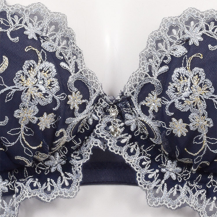 intesucre「アンテシュクレ なでしこブラ ブラジャー単品 C-Gカップ アンダー60-75cm IBT377」|インナー|