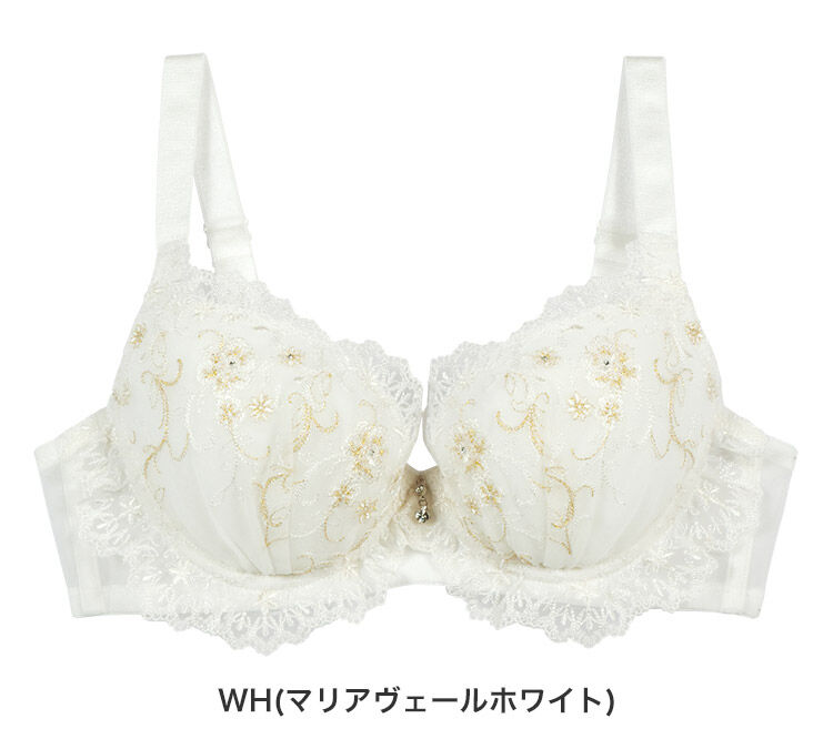 intesucre「アンテシュクレ なでしこブラ ブラジャー単品 C-Gカップ アンダー60-75cm IBT377」|インナー|