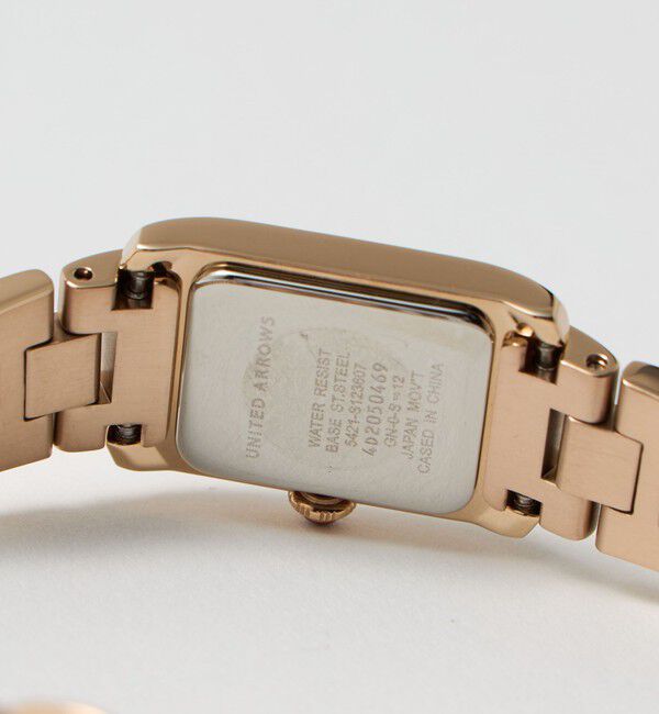 【美品】UNITED ARROWSスクエアメタル腕時計 シルバー UNITED ARROWS｜【別注】<SEIKO>スクエア メタル 腕時計 | Rakuten