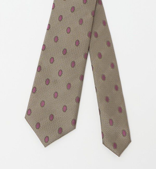 UNITED ARROWS「オーバル  ジャガード ネクタイ」|ネクタイ・蝶ネクタイ|