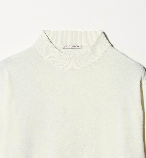 UNITED ARROWS「モックネックニット UA COZY ウォッシャブル」|ニット・セーター|