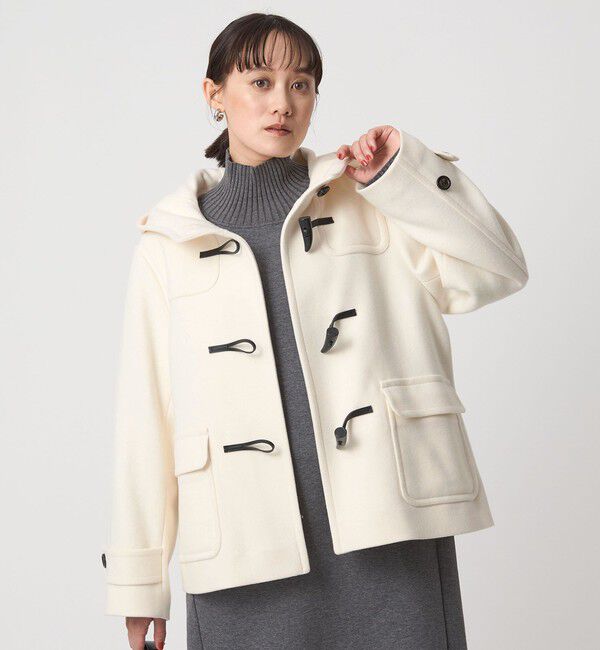 size SHORT/TALLあり］【WEB限定】ショート ダッフルコート（UNITED