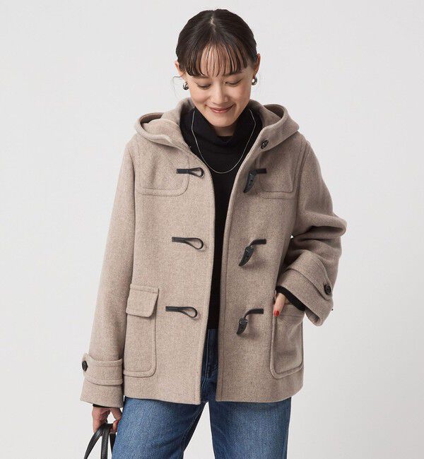 size SHORT/TALLあり］【WEB限定】ショート ダッフルコート（UNITED