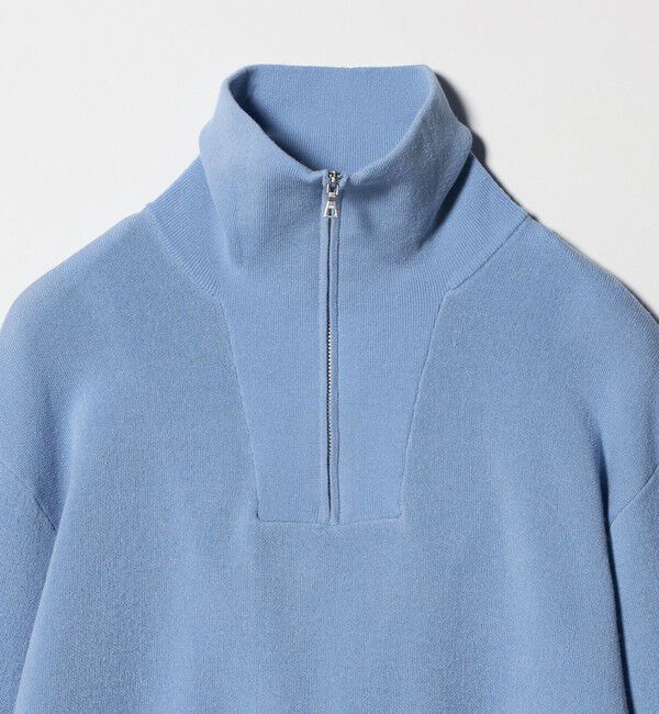 UNITED ARROWS green label relaxing「ハーフ ジップ プルオーバー ウォッシャブル」|ニット・セーター|