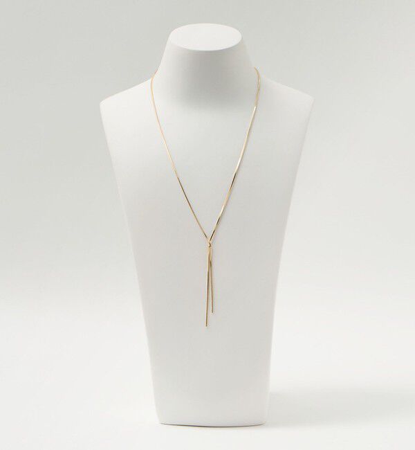 UNITED ARROWS green label relaxing「3WAY スネークチェーン＆フェイクパール ネックレス」|ネックレス|