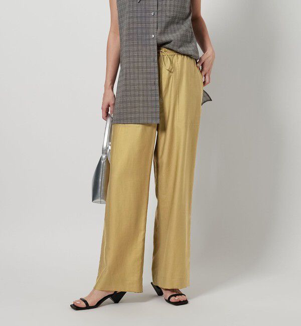 BEAUTY&YOUTH UNITED ARROWS「ツイルパッチポケットイージーパンツ 3 -ウォッシャブル-」|その他|LIME