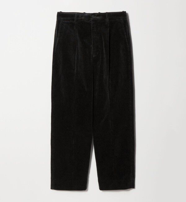 Steven Alan＞ 8W コーデュロイ アウト ワンプリーツ スラックス