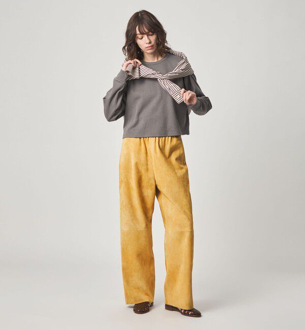 STEVEN ALAN「＜Steven Alan＞ショート丈 プルオーバー」|Tシャツ・カットソー|