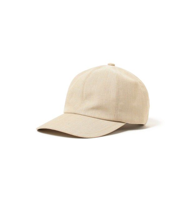 Demi-Luxe BEAMS 「〈WOMEN〉KIJIMA TAKAYUKI / リネン 6パネル キャップ」|ハット|
