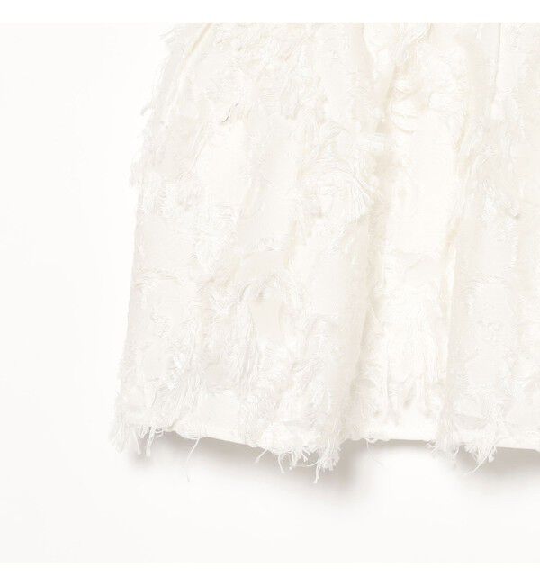 Ray BEAMS 「フリンジ ジャカード キャミソール」|キャミソール|