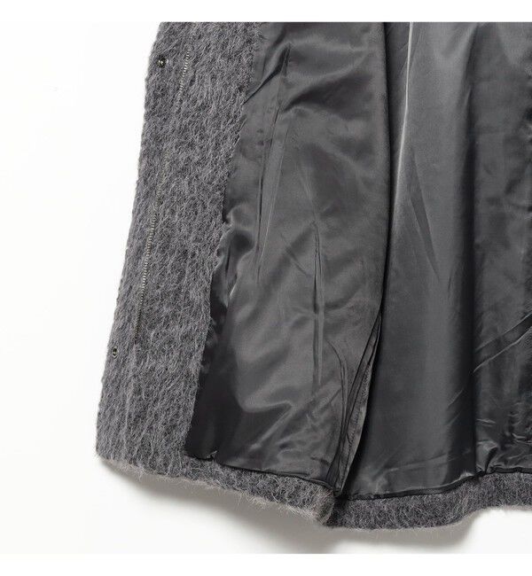 Ray BEAMS 「シャギースタンド カラー ハーフ コート」|その他|