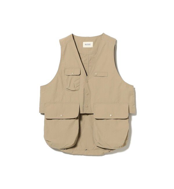 BEAMSBOY「ナイロン フィッシング ベスト」|ベスト・ジレ|
